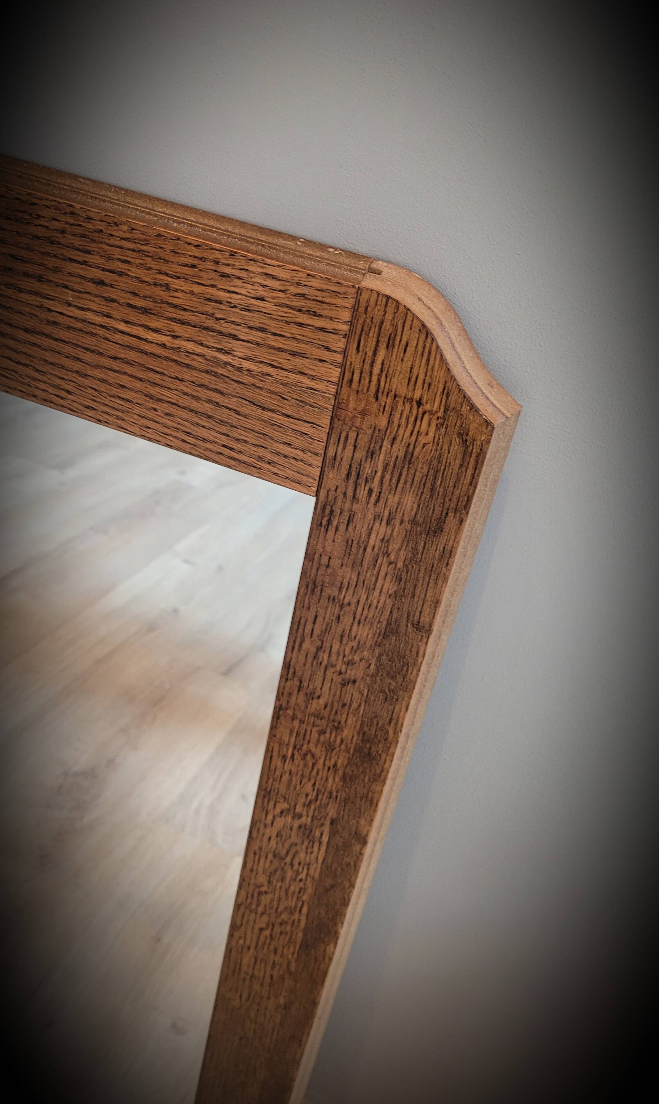 Miroir 62x88 bois sur pied