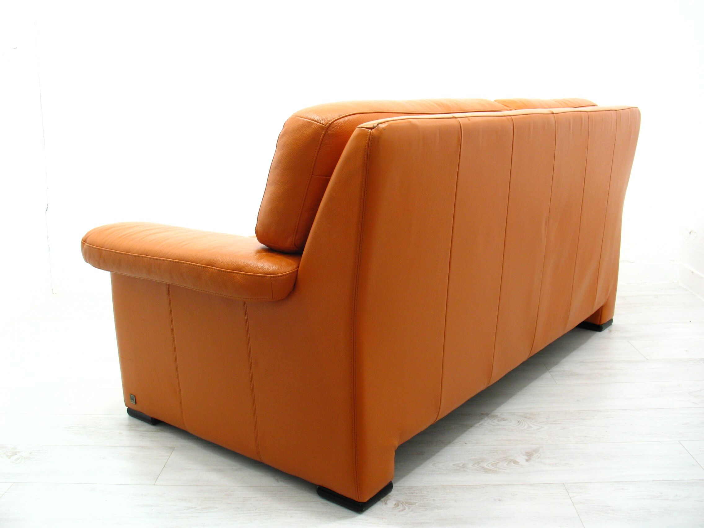 Leather sofa Willi Schillig 90s