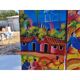2 tableaux à l'huile sur toile haïtienne