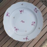 Assiettes plates anciennes estampillé sarreguemines digoin modèle aurore