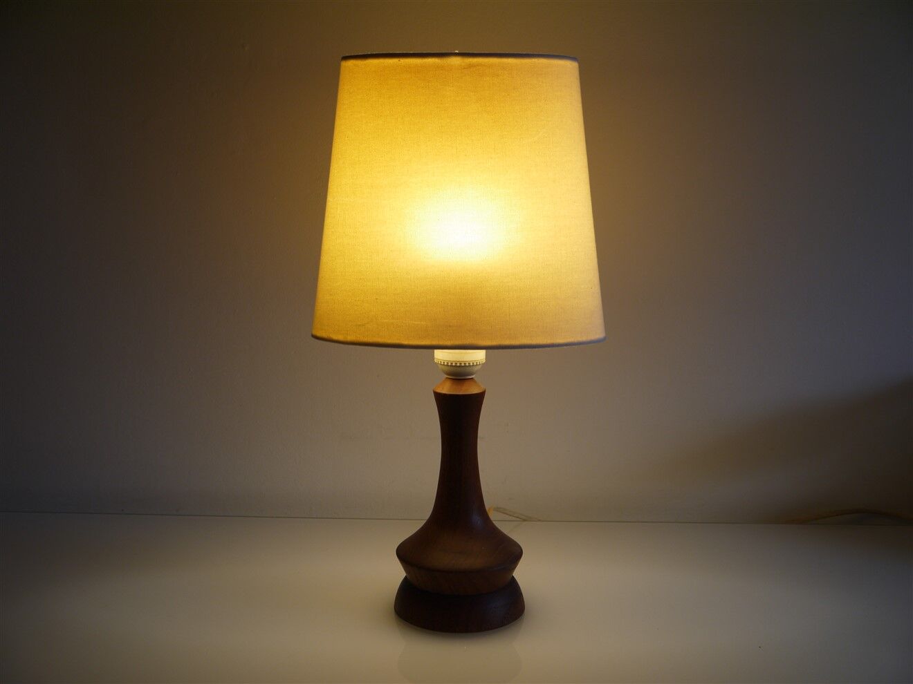 Scandinavian teak lamp 1960
