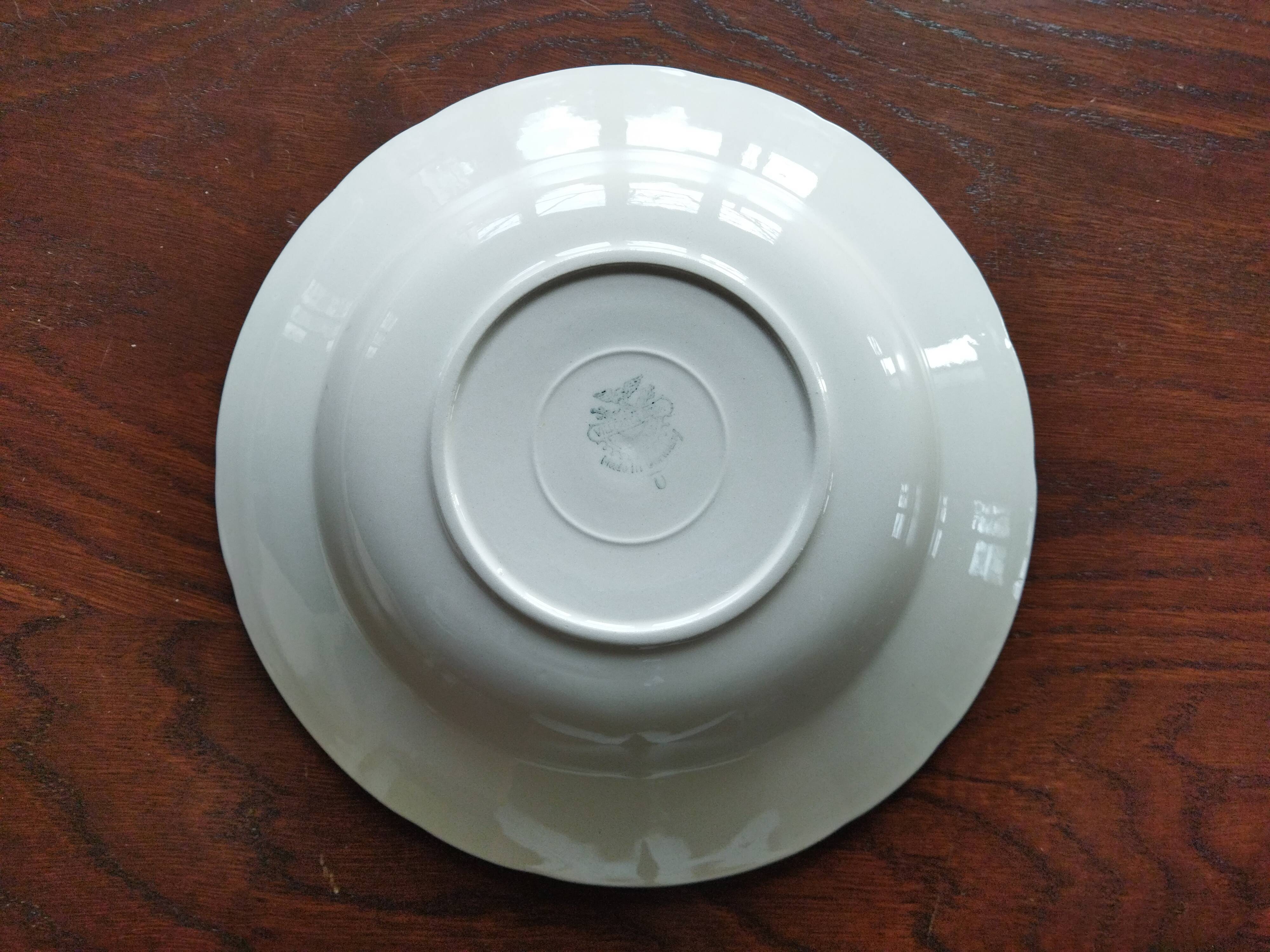12 assiettes creuses Villeroy & Boch vintage 1960