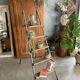 Ancient painter's stepladder
