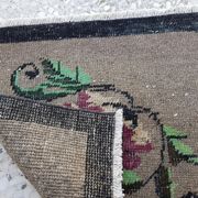 Small vintage decorative kilim rug 54x50 cm