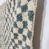 Handmade wool Berber rug 250 x 144 cm