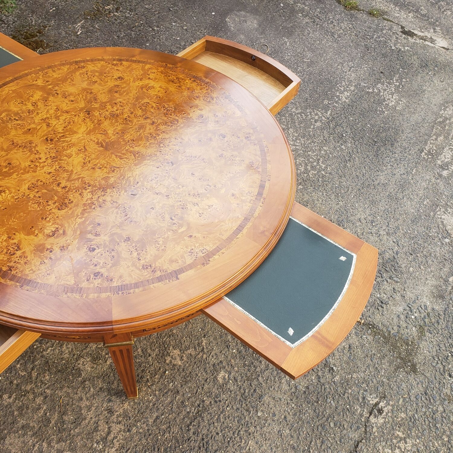 Hot water bottle coffee table