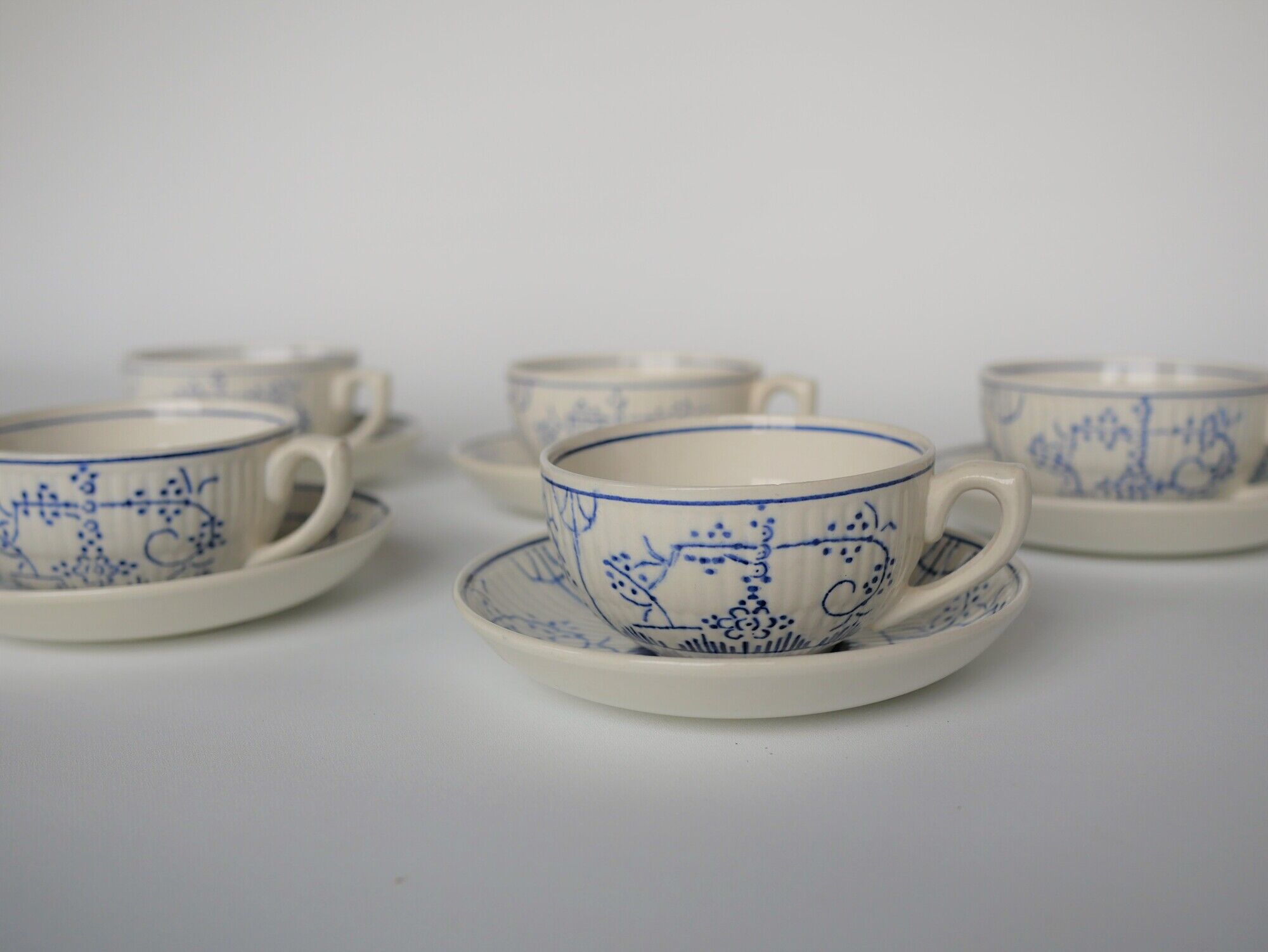 Vintage cup and sub-cup edited by Boch La Louvière