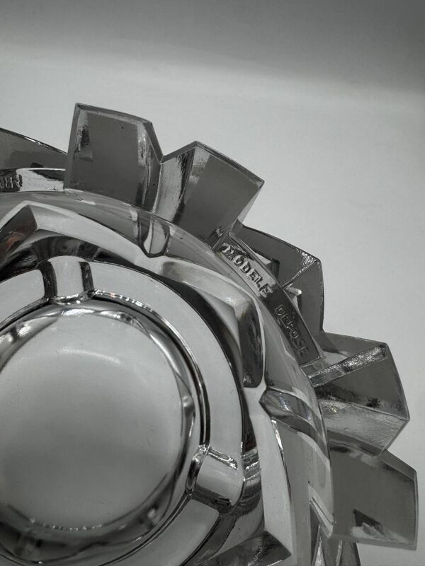 Cendrier Martell de Pierre Carmin version luxe Baccarat numéroté