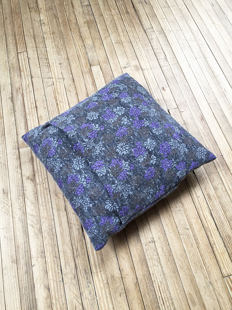 Antique fabric cushions