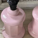 Pair of vintage ceramic lamps
