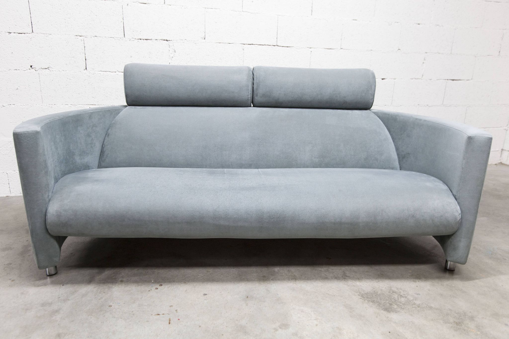 Negresco Sofa Design Bernard Massot for Neology France Moiré Velvet