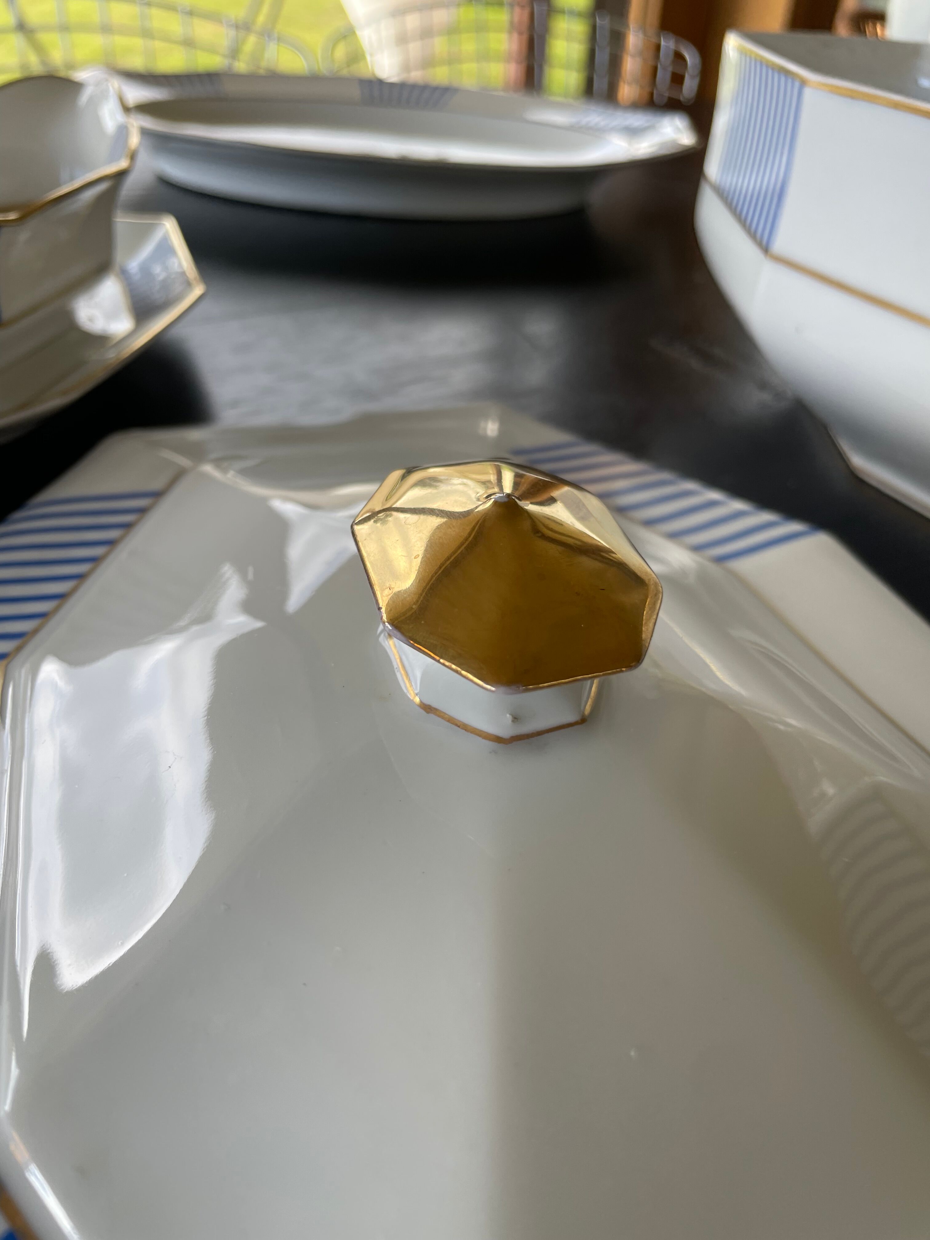 Set XXL crockery Limoges A.Lanternier