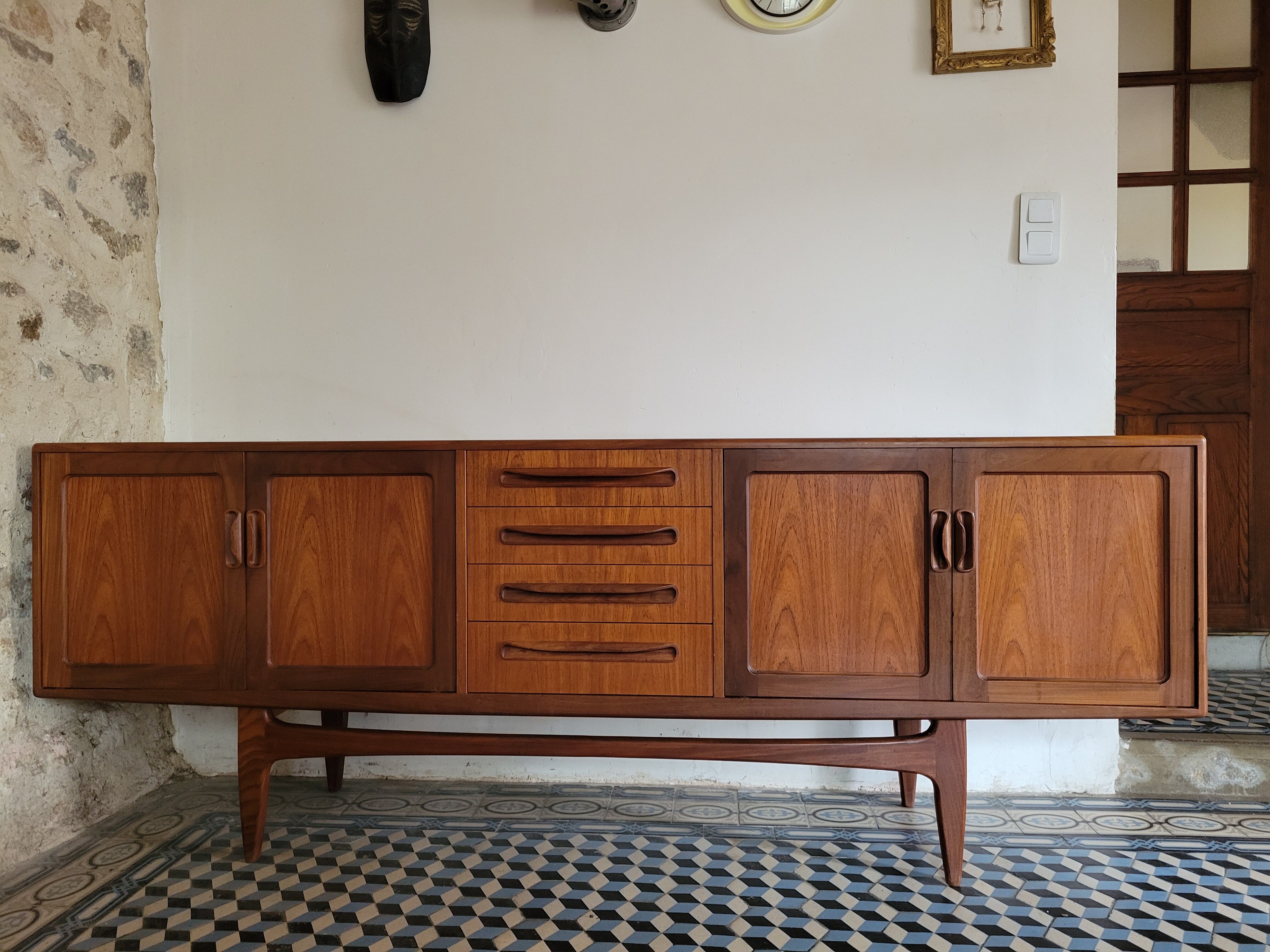 Enfilade en teck par  victor wilkins, G-Plan