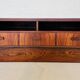 Vintage retro danish mid century rosewood and ceramic cabinet 1960s