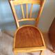 Bistro Chair with rosette/vintage years 40-50