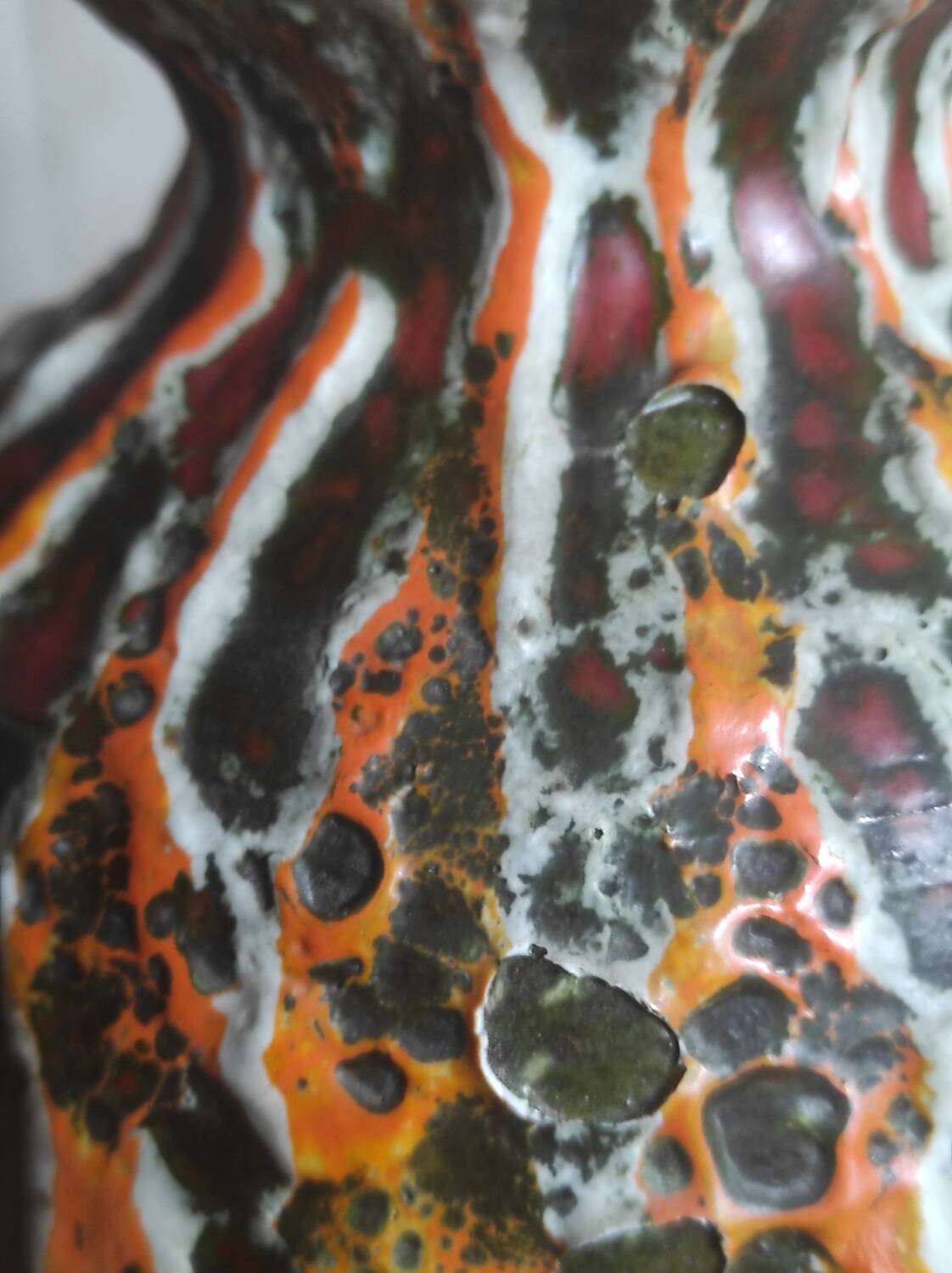 Fat lava ceramics from Hungary, 1950s-1960s