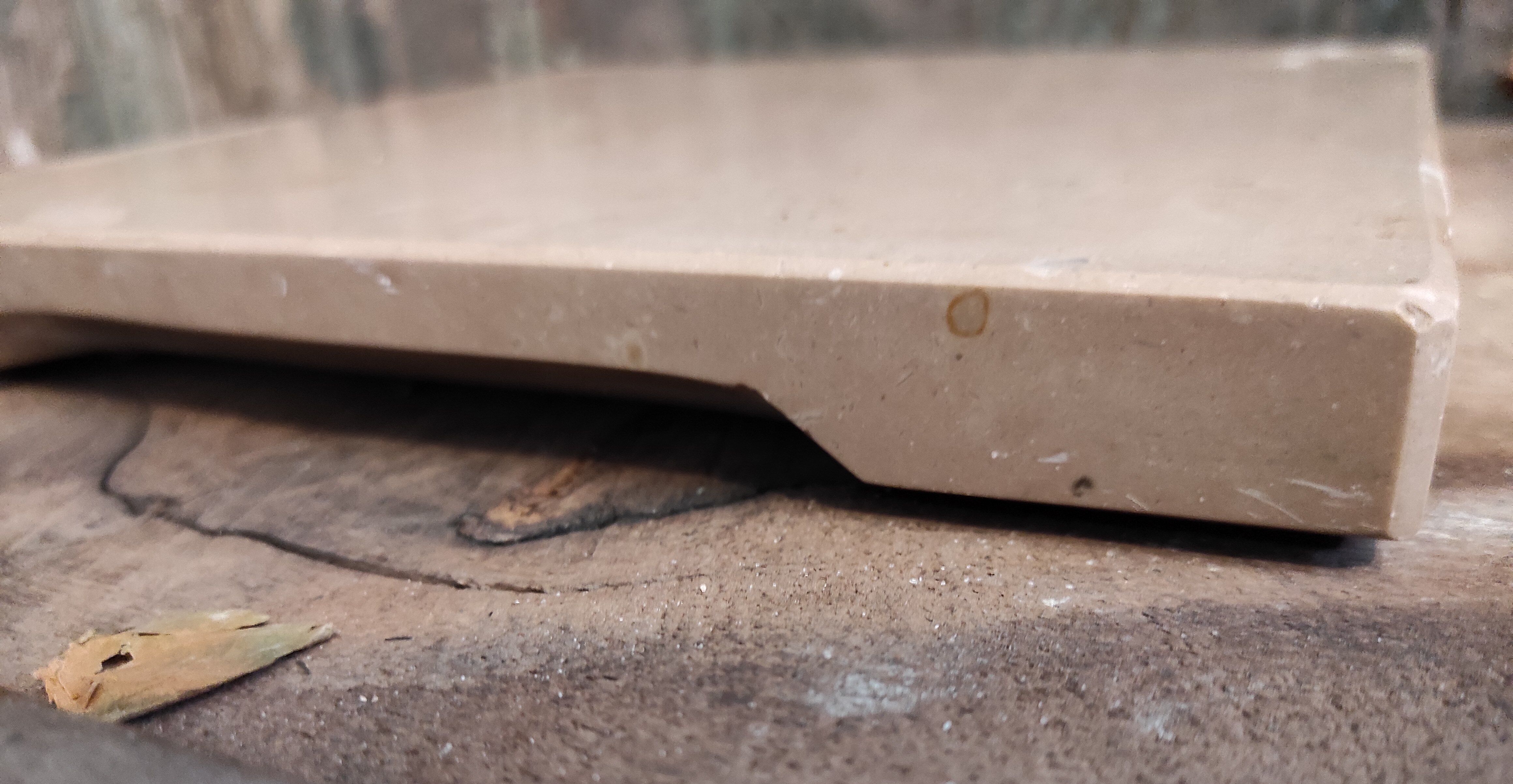 Vintage French marble trivet