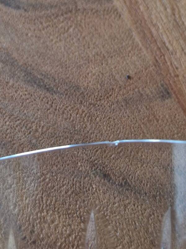 Saint Louis Crystal - Set of 6 Manhattan model whisky glasses