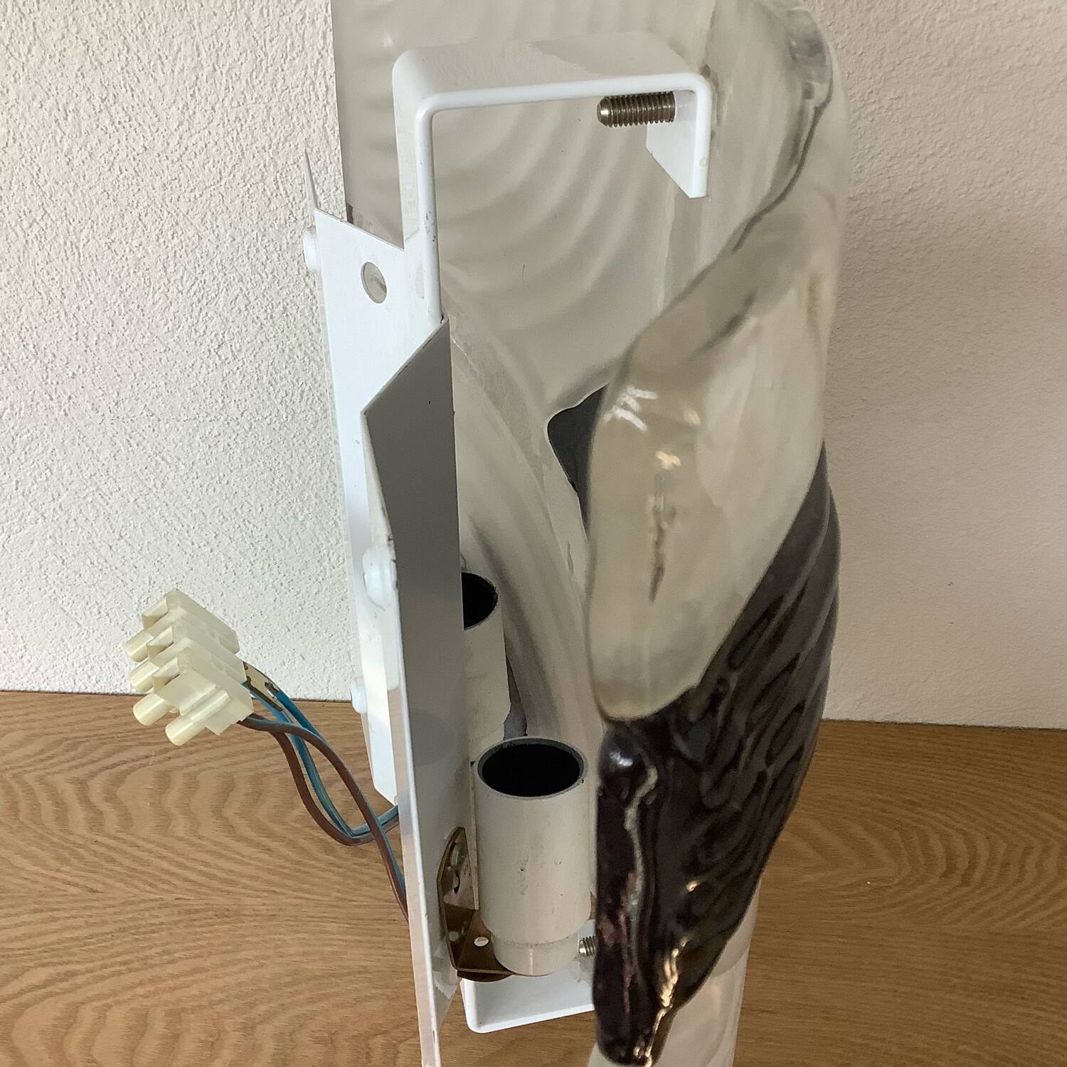 Murano glass wall light, 1980s