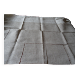 Nappe en lin et polyester