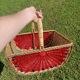 Retro Watermelon Basket