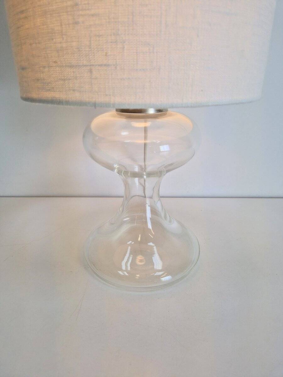 Vintage ML 1 Table Lamp in Glass by Ingo Maurer for M, 1960s