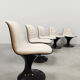 Space age Orbit dining set Markus Farner & Walter Grunder Herman Miller
