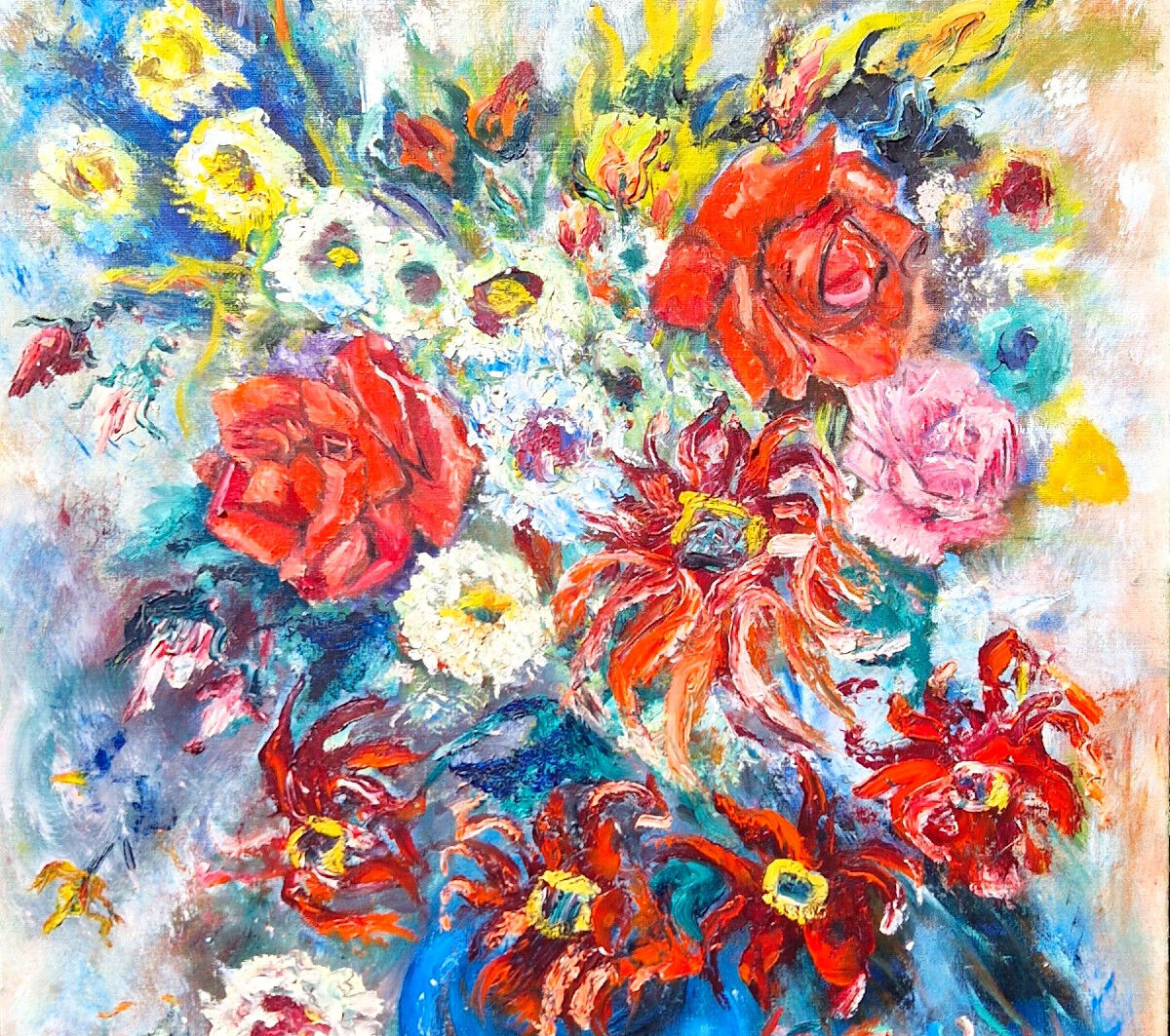 20th-century flower bouquet