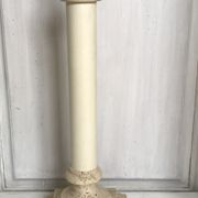 Pied de lampe en pierre le dauphin vintage 55cm