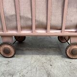 Vintage wooden doll's pram