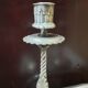 Pair of silver candle holders