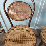 Pairs of bistro chairs