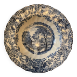 Mill Stream Blue Porcelain Plates