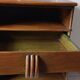 Pair of vintage bedside tables wood Maugrion