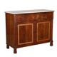 Antique buffet in Eastern European walnut, 19th century.