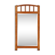 Art Deco mirror in solid wood with facet cut mirror, 1930s