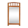 Art Deco mirror in solid wood with facet cut mirror, 1930s