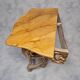 Console de style louis xv sur quatre pieds - bois laqué - 19ème