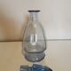 Art Deco blue glass carafe