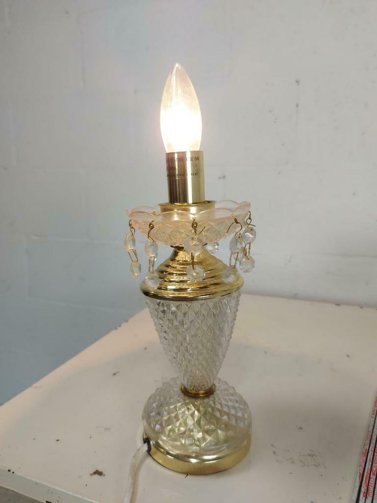 Lampe de table vintage « dorée »