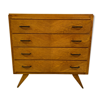 Commode vintage pieds compas