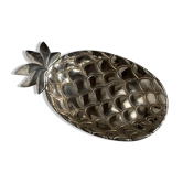 Empty pocket / pineapple cup in silver metal