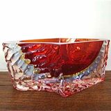 Murano sommerso empty-pocket ashtray
