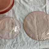 Set of 5 cups and 6 vintage plates