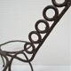 Sculptural zoomorphic gardener donkey metal patina rust vintage 50 60s