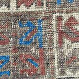 Ancient tribal baloch carpet 148x78 cm