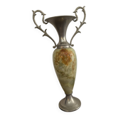Onyx and alabaster vase