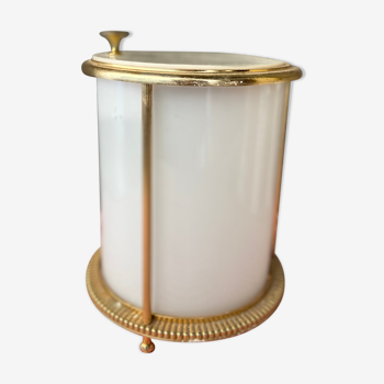 Opaline basket art deco style