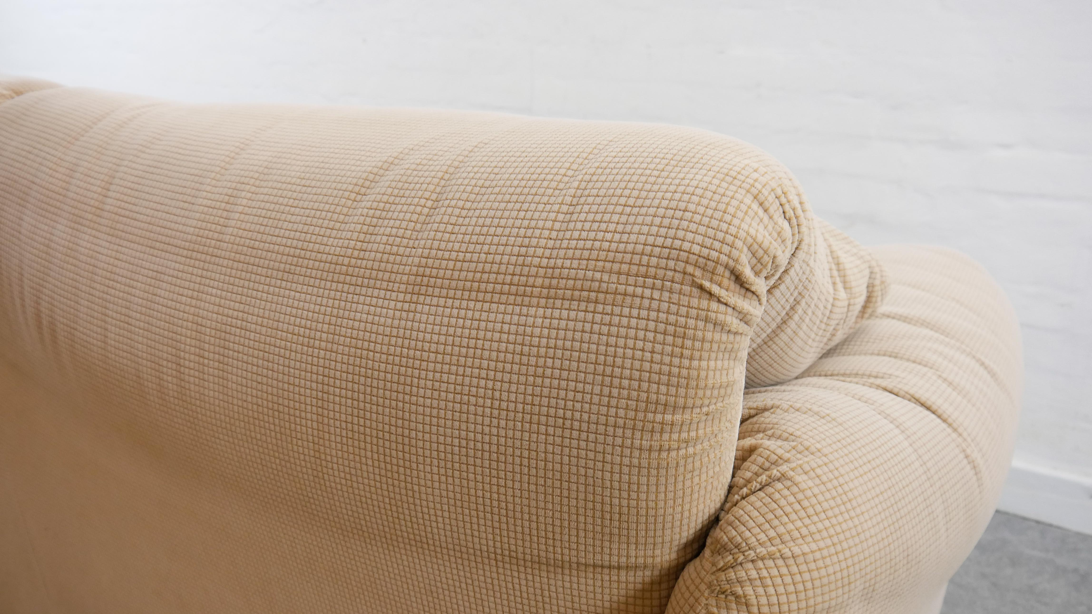 Set of Maralunga 2-seater & armchair by Vico Magistretti for Cassina, Italy