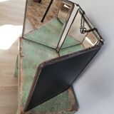 Vintage barber mirror  54x24cm